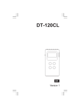 Sangean DT-120CL User manual