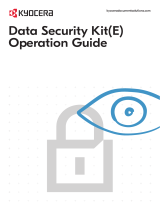 KYOCERA DataSecurity Kit E User guide