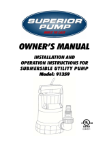 Superior Pump 91359 Owner's manual