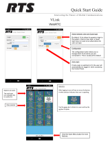 RTS VLink WebRTC User manual