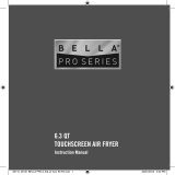 Bella Pro 6.3QT Digital Air Fryer, Matte Owner's manual