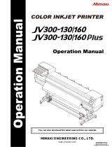 MIMAKI JV300 Operating instructions