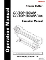 MIMAKI CJV300 Plus Operating instructions