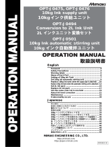 MIMAKI TS55-1800 Operating instructions