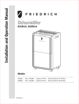 Friedrich D35B1A Owner's manual