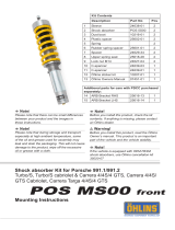 Ohlins POS MS00 Mounting Instruction