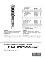 Ohlins FIZMP00 Mounting Instruction