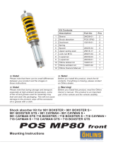 Ohlins POS MP80 Mounting Instruction