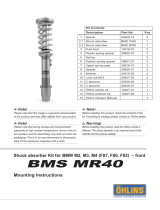 Ohlins BMS MR40 Mounting Instruction