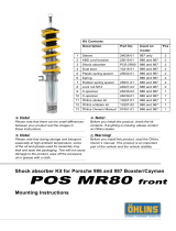 Ohlins POS MR80 Mounting Instruction