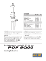 Ohlins POF5Q00_POF6N01 Mounting Instruction