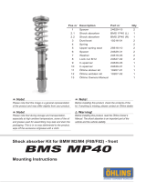 Ohlins BMSMP40 Mounting Instruction