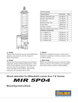 Ohlins MIR5P04 Mounting Instruction