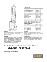 Ohlins MIR5P54 Mounting Instruction