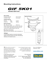 Ohlins GIF5K01 Mounting Instruction