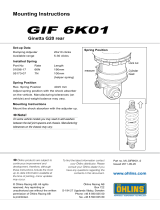 Ohlins GIF6K01 Mounting Instruction