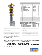 Ohlins MIS MI01 Mounting Instruction
