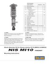 Ohlins NIS MI10 Mounting Instruction