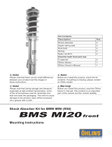 Ohlins BMSMI20 Mounting Instruction