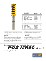 Ohlins POZ MR90 Mounting Instruction