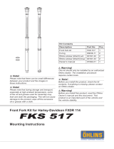 Ohlins FKS517 Mounting Instruction