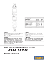 Ohlins HD918 Mounting Instruction