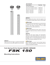 Ohlins FSK150 Mounting Instruction