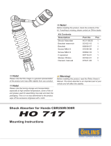 Ohlins HO717 Mounting Instruction