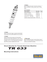 Ohlins TR633 Mounting Instruction