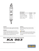 Ohlins KA963 Mounting Instruction