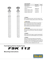 Ohlins FSK112 Mounting Instruction