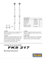 Ohlins FKS217 Mounting Instruction