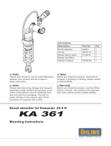 Ohlins KA361 Mounting Instruction