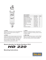 Ohlins HD220 Mounting Instruction