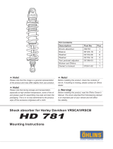 Ohlins HD781 Mounting Instruction