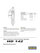 Ohlins HD142 Mounting Instruction