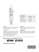 Ohlins BM050 Mounting Instruction