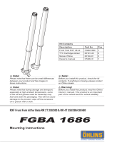 Ohlins FGBA1686 Mounting Instruction