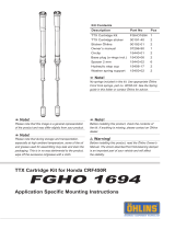 Ohlins FGHO1694 Mounting Instruction