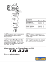 Ohlins TR338 Mounting Instruction