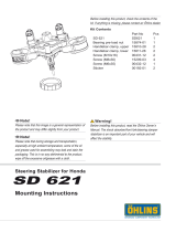 Ohlins SD621 Mounting Instruction