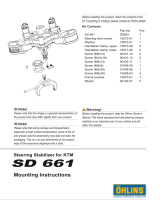 Ohlins SD661 Mounting Instruction