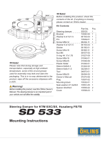 Ohlins SD533 Mounting Instruction