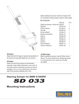 Ohlins SD033 Mounting Instruction