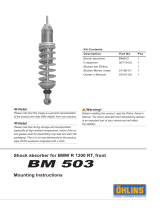 Ohlins BM503 Mounting Instruction