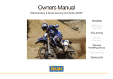 Ohlins 07295-25 Owner's manual