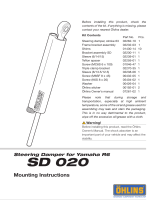 Ohlins SD020 Mounting Instruction