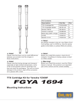 Ohlins FGYA1694 Mounting Instruction