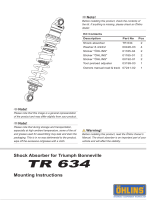 Ohlins TR634 Mounting Instruction