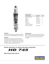 Ohlins HD745 Mounting Instruction